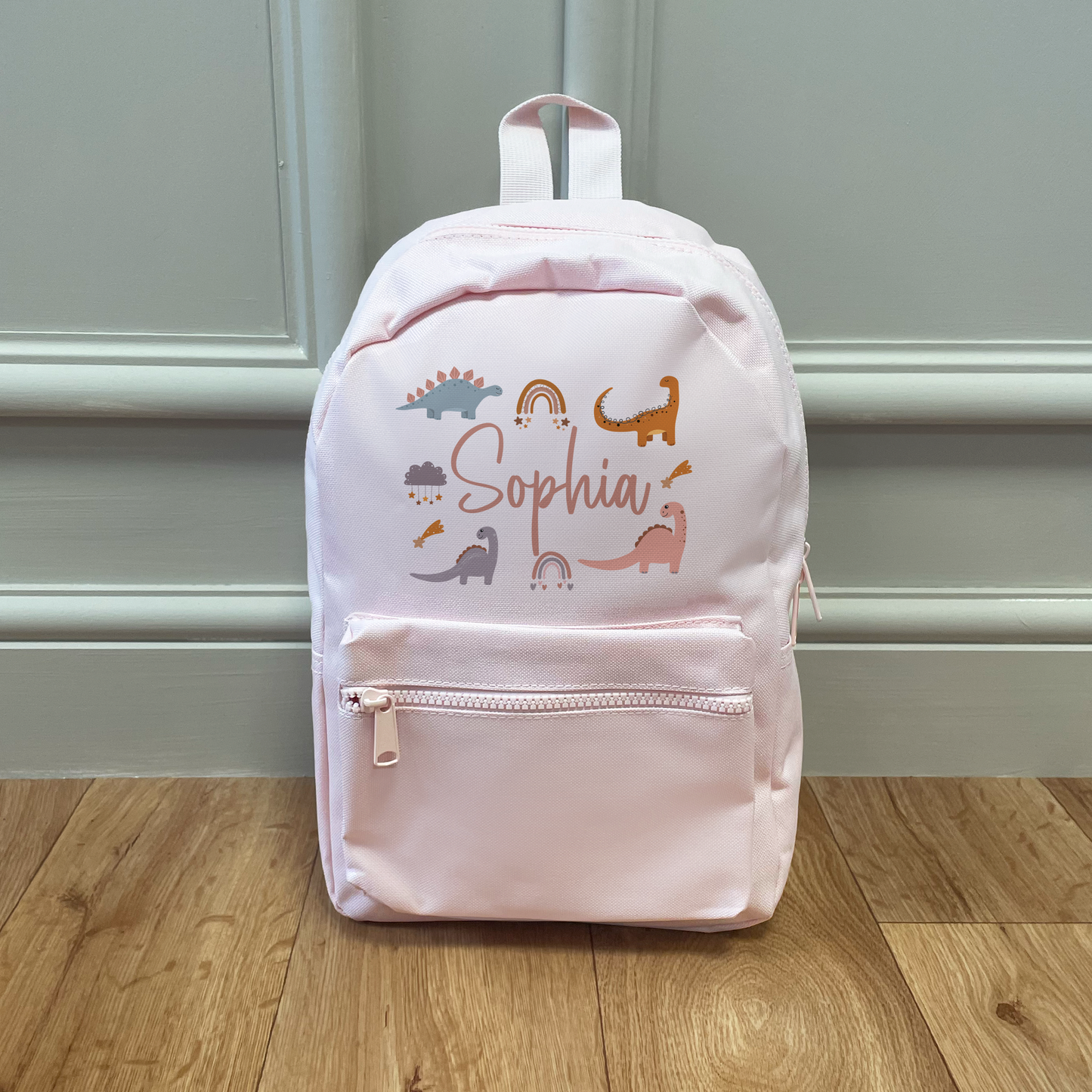 Personalised Dinosaur Backpack