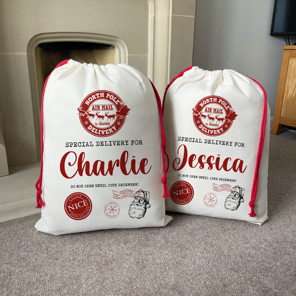 
                      
                        Personalised Special Delivery Christmas Sack
                      
                    