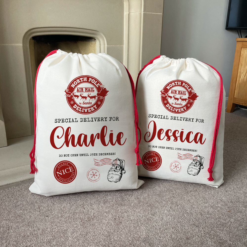 
                  
                    Personalised Special Delivery Christmas Sack
                  
                