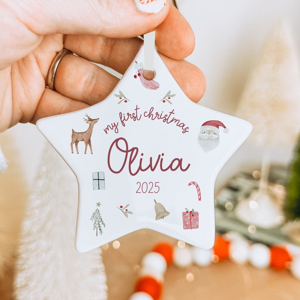 
                      
                        Personalised First Christmas Bauble
                      
                    