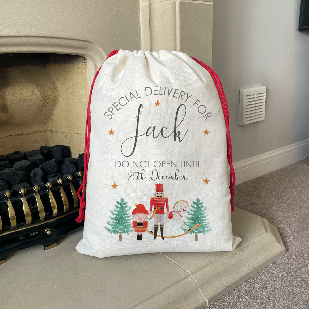 
                      
                        Personalised Nutcracker Christmas Sack
                      
                    