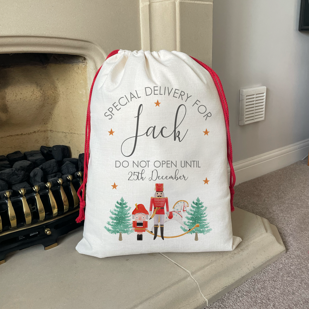 
                  
                    Personalised Nutcracker Christmas Sack
                  
                