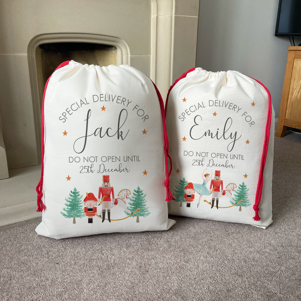 
                      
                        Personalised Nutcracker Christmas Sack
                      
                    