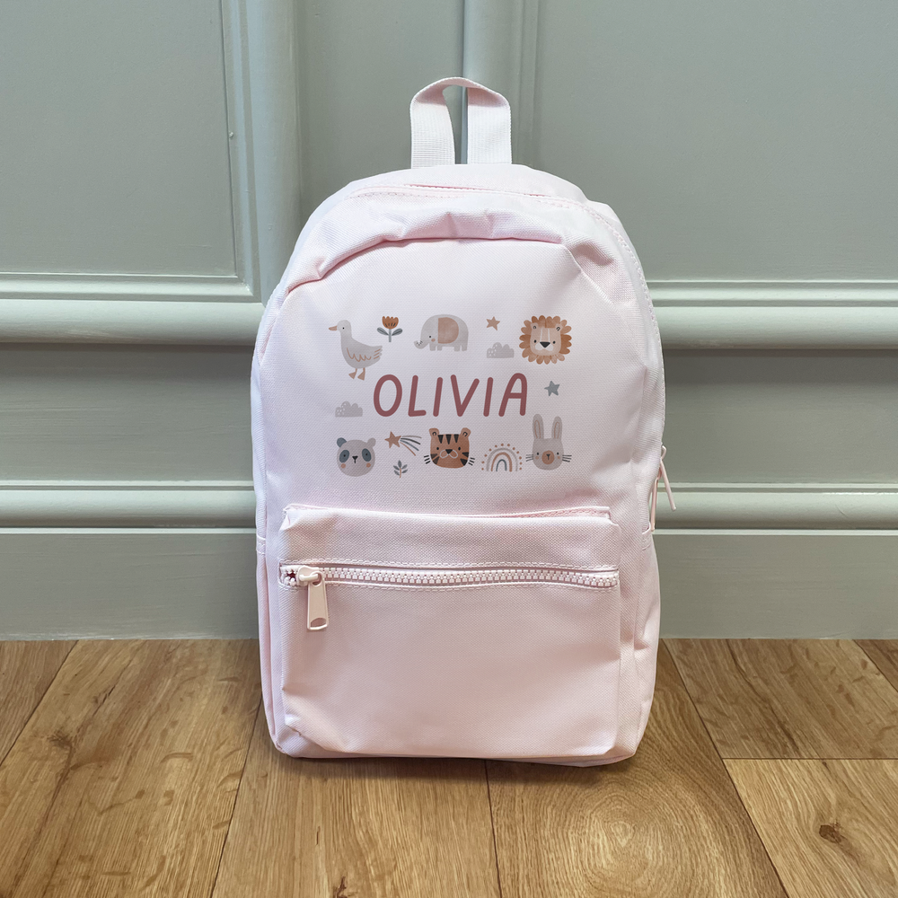 
                      
                        Personalised Boho Animals Backpack
                      
                    