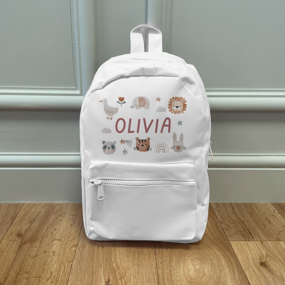 
                      
                        Personalised Boho Animals Backpack
                      
                    