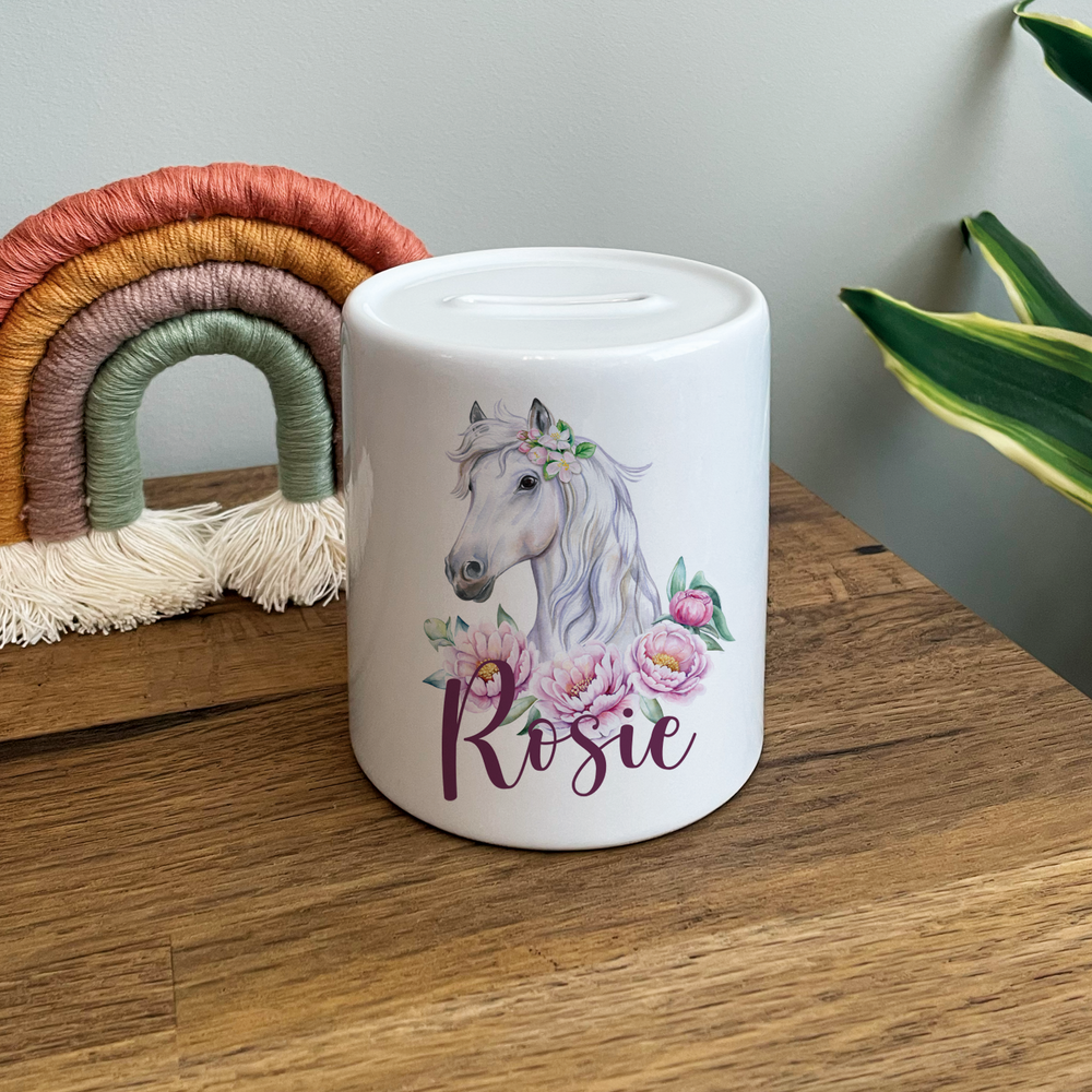 Personalised Horse Money Box