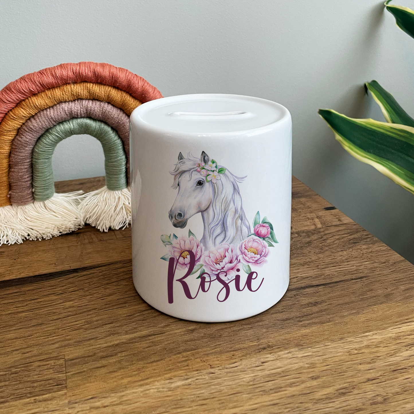 Personalised Horse Money Box