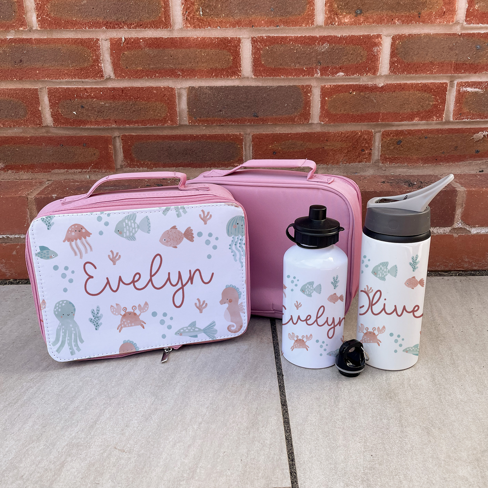 
                      
                        Personalised Ocean Lunch Bag & Bottle Set
                      
                    