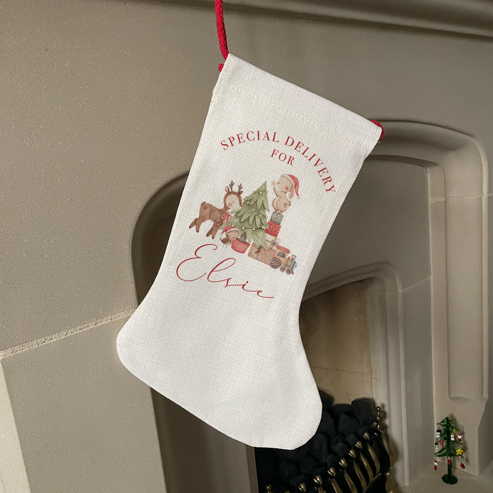 
                      
                        Personalised Woodland Stocking
                      
                    