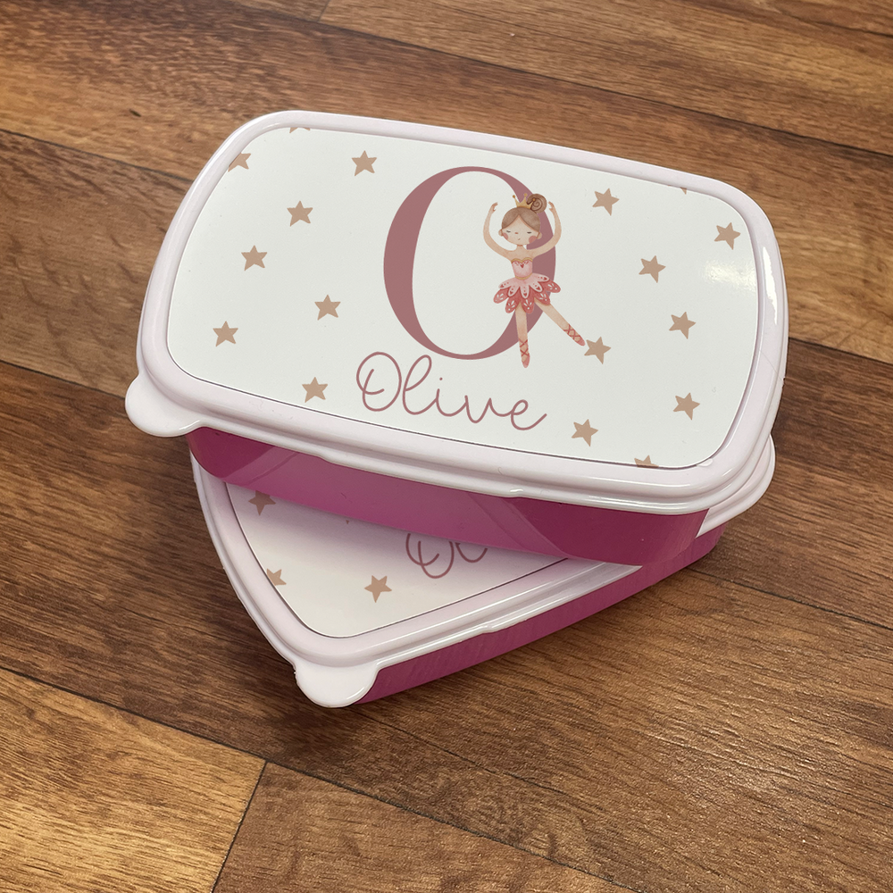 Personalised Ballerina Snack Box