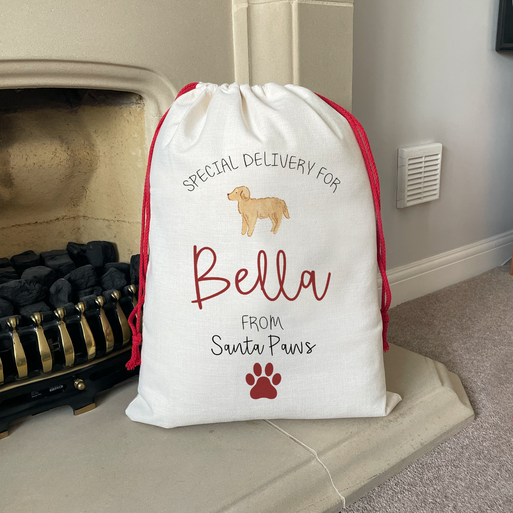 
                      
                        Personalised Dog Christmas Sack
                      
                    