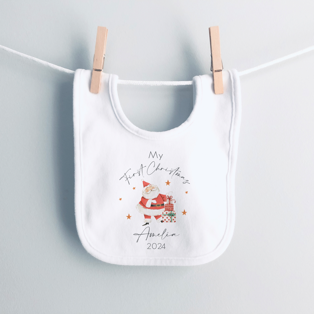 
                      
                        Personalised First Christmas Baby Vest & Sleepsuit
                      
                    