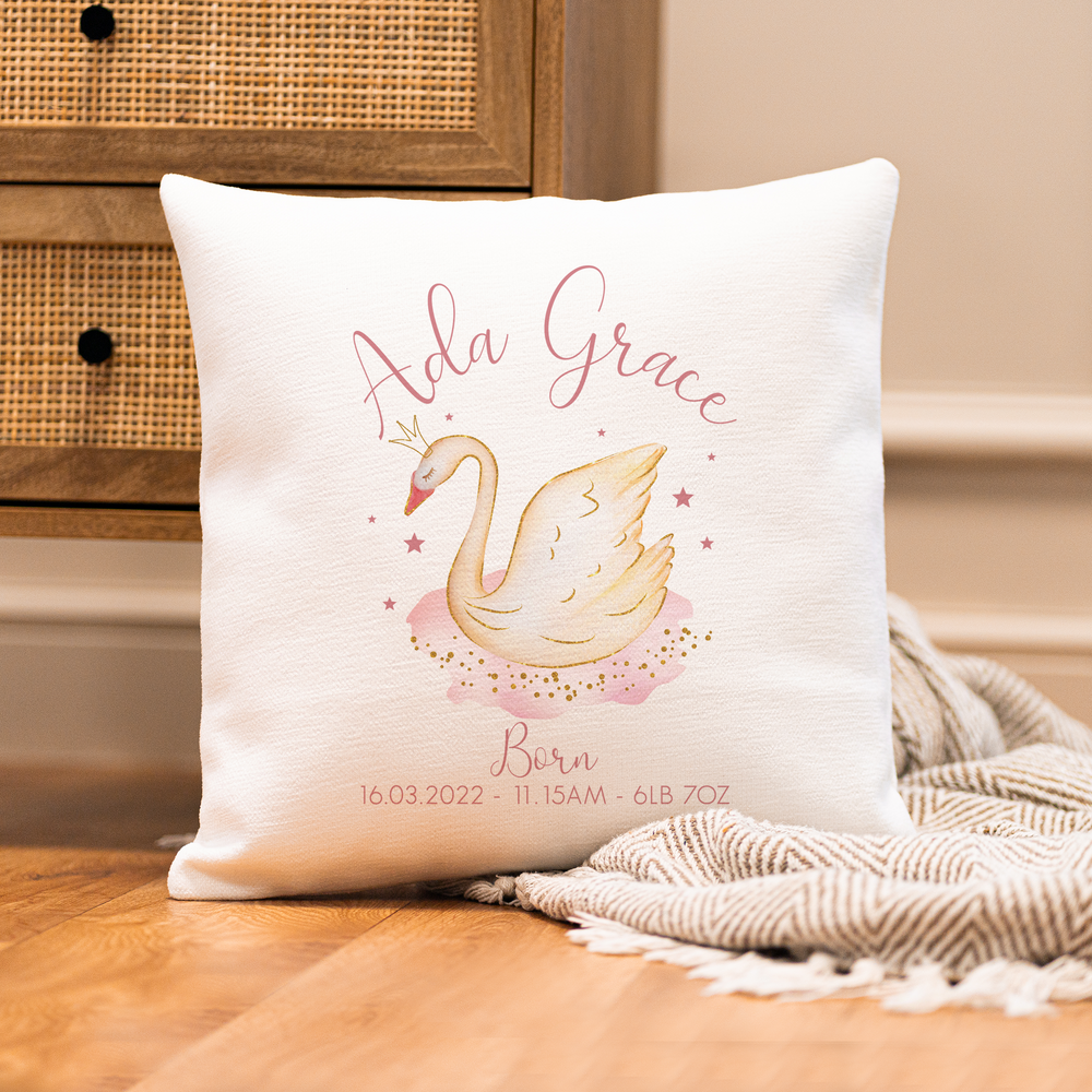 
                      
                        Personalised Swan Cushion
                      
                    