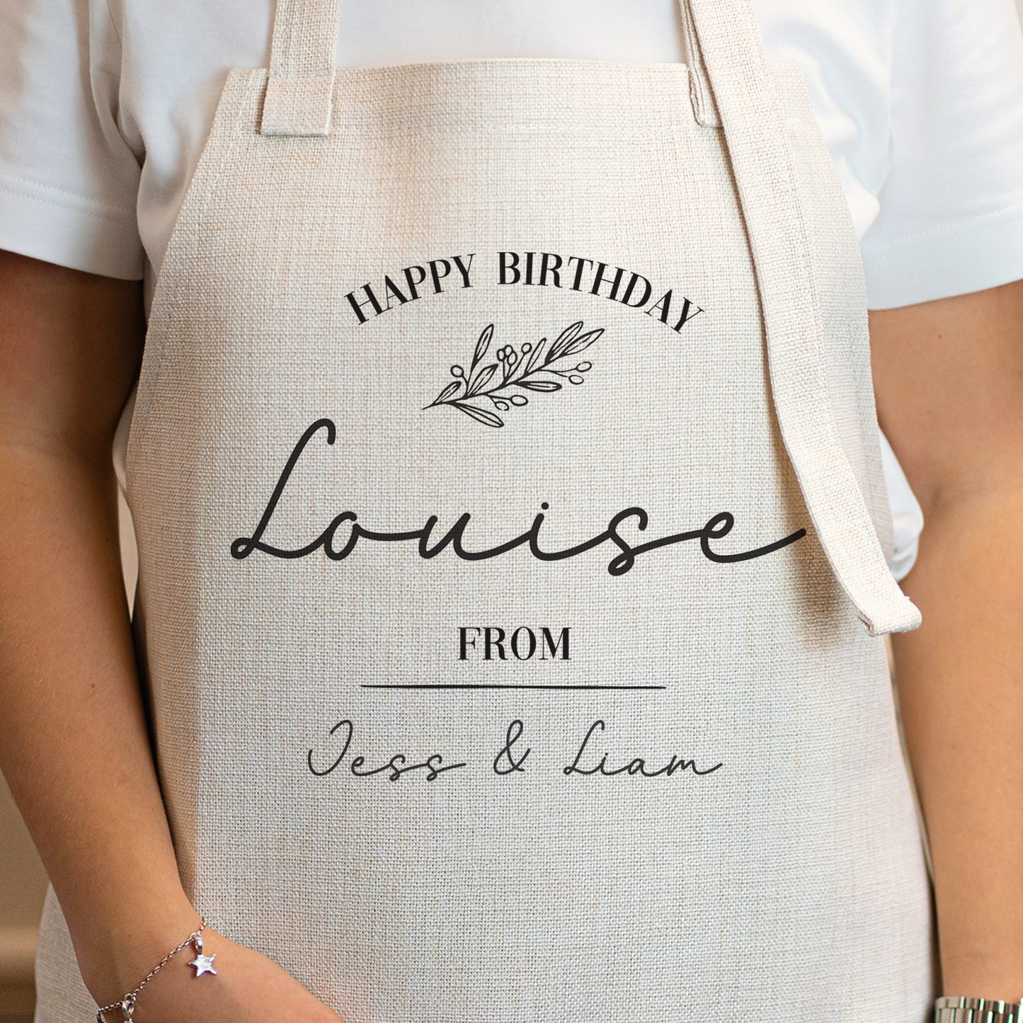 Personalised Birthday Apron