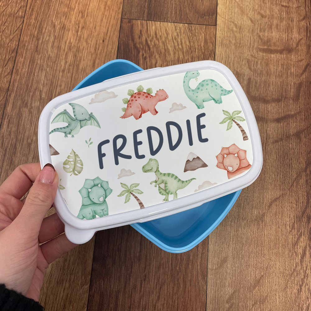 
                      
                        Personalised Dinosaur Snack Box
                      
                    