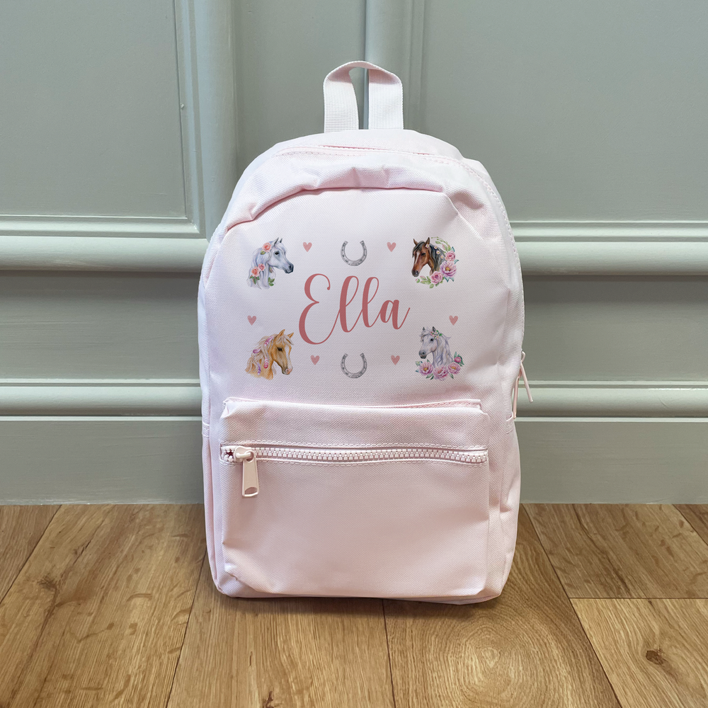 Personalised Horse Backpack