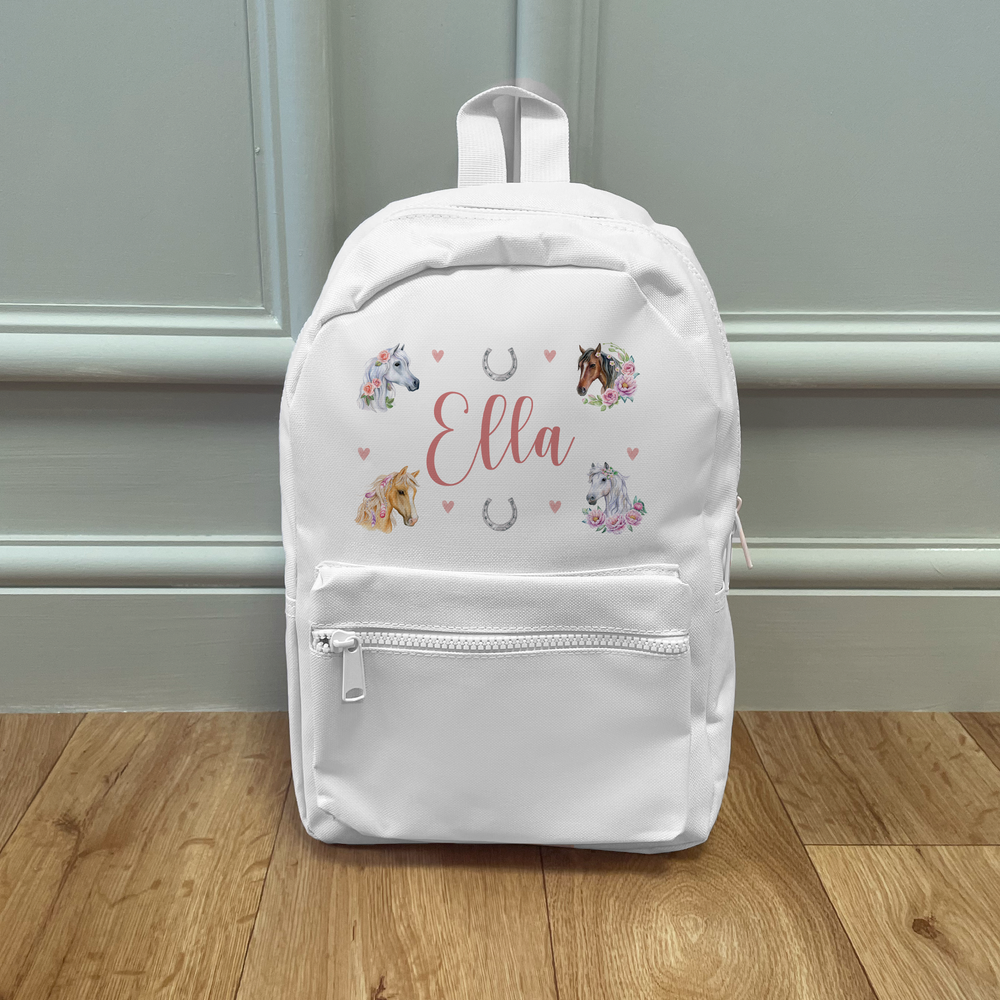 Personalised Horse Backpack