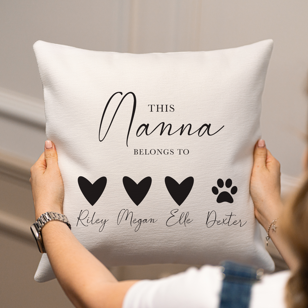 
                      
                        Personalised Nanny Cushion
                      
                    