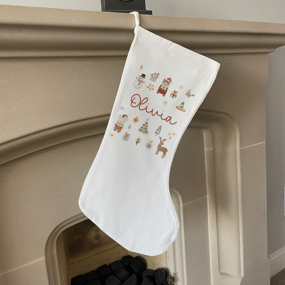 
                      
                        Personalised Boho Christmas Stocking
                      
                    