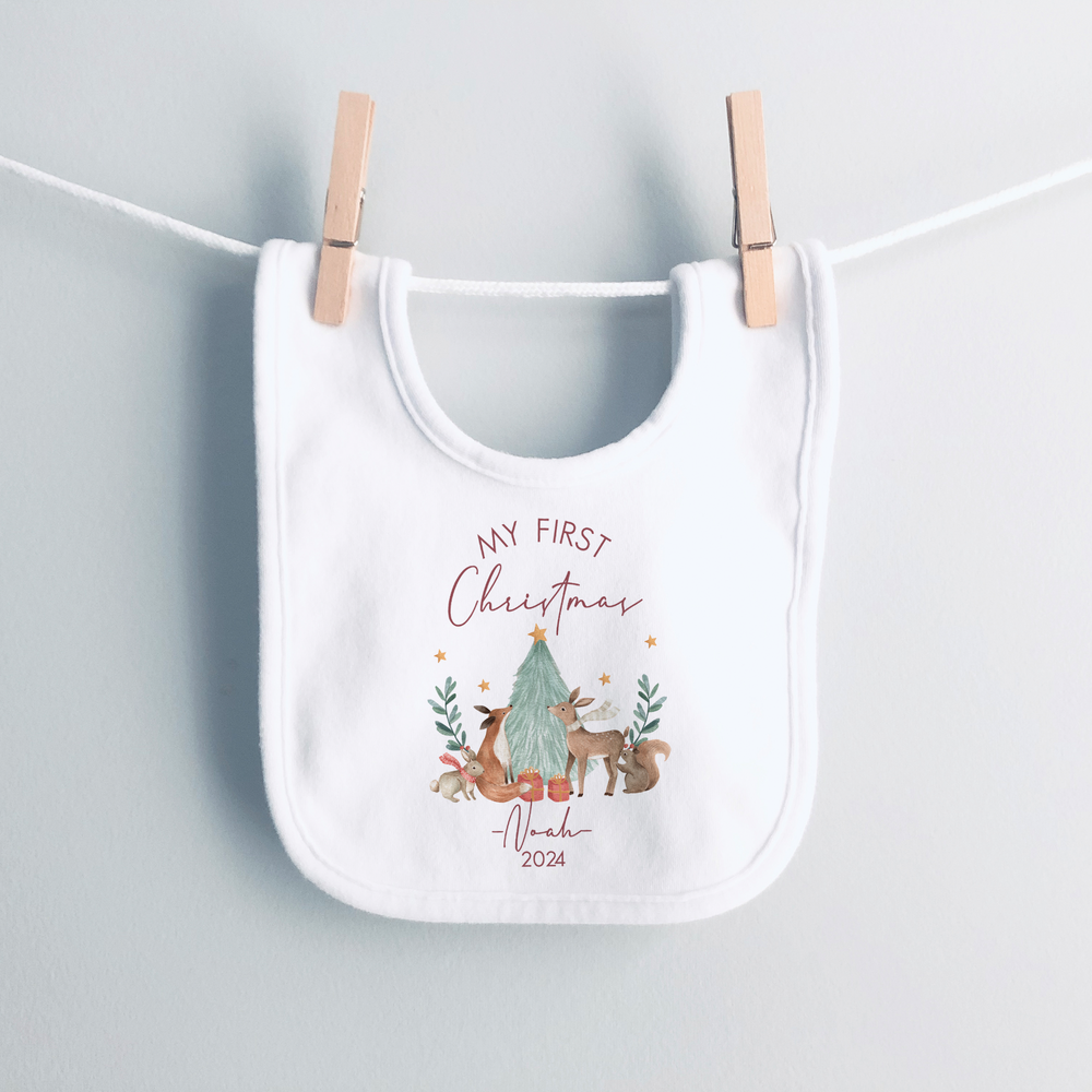 
                      
                        Personalised First Christmas Baby Vest & Sleepsuit
                      
                    