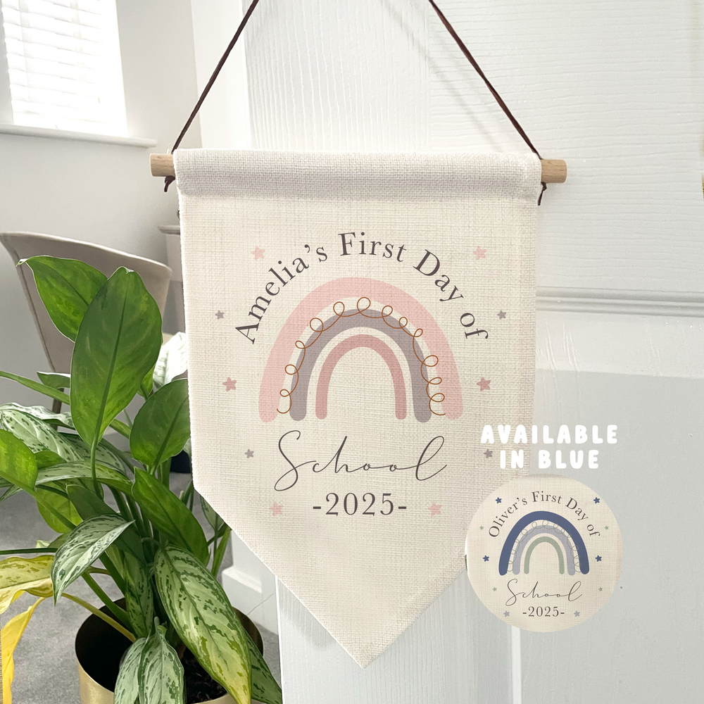 
                      
                        Personalised First Day of School Flag
                      
                    