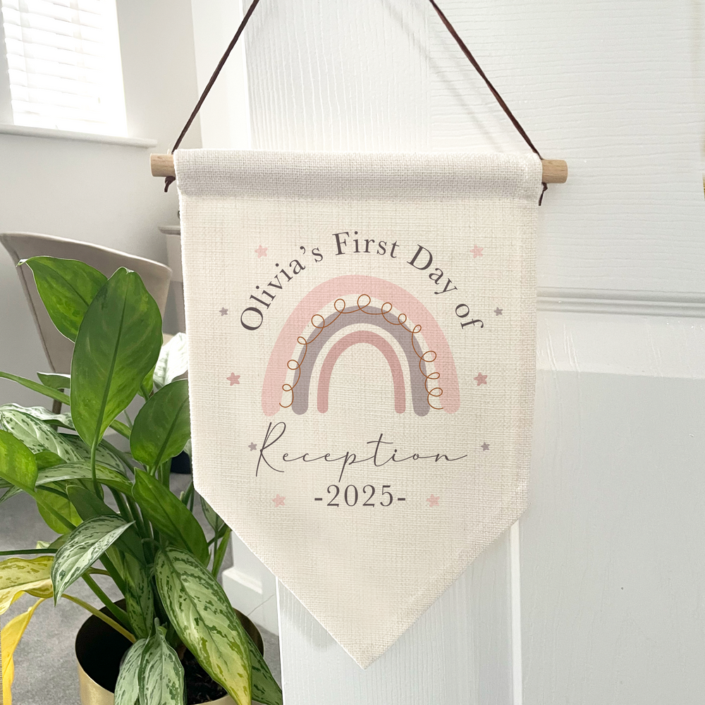 
                      
                        Personalised First Day of School Flag
                      
                    