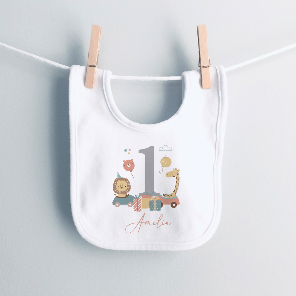 
                      
                        Personalised Jungle Birthday T-Shirt & Baby Vest
                      
                    