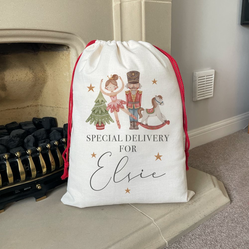 
                      
                        Personalised Nutcracker Christmas Sack
                      
                    