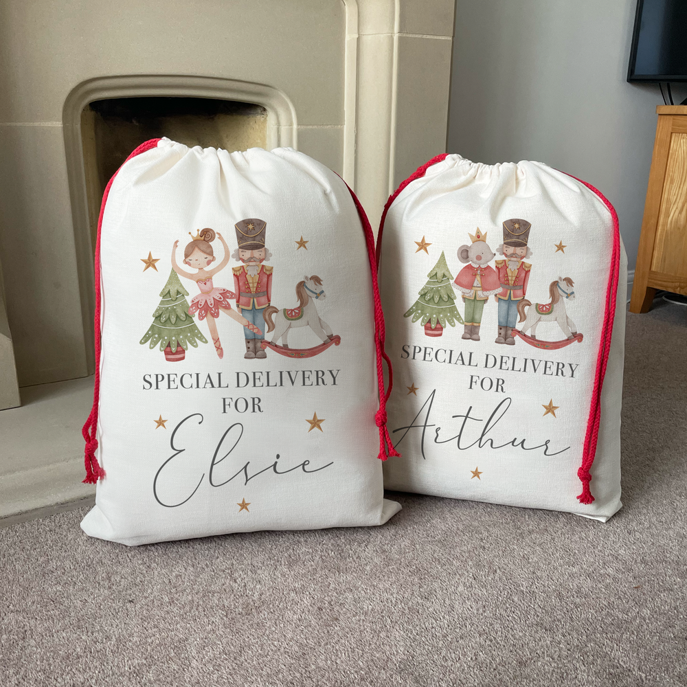 
                      
                        Personalised Nutcracker Christmas Sack
                      
                    