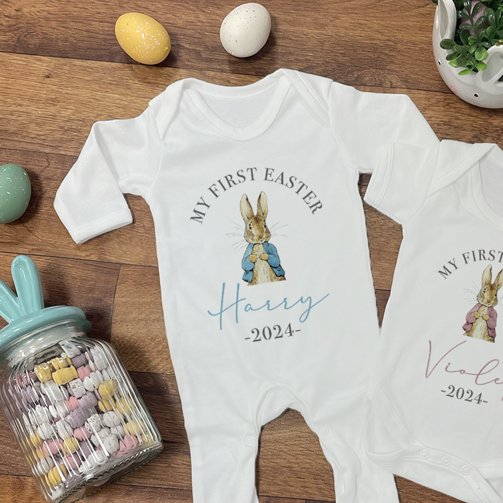 
                      
                        Personalised First Easter Baby Vest & Sleepsuit
                      
                    