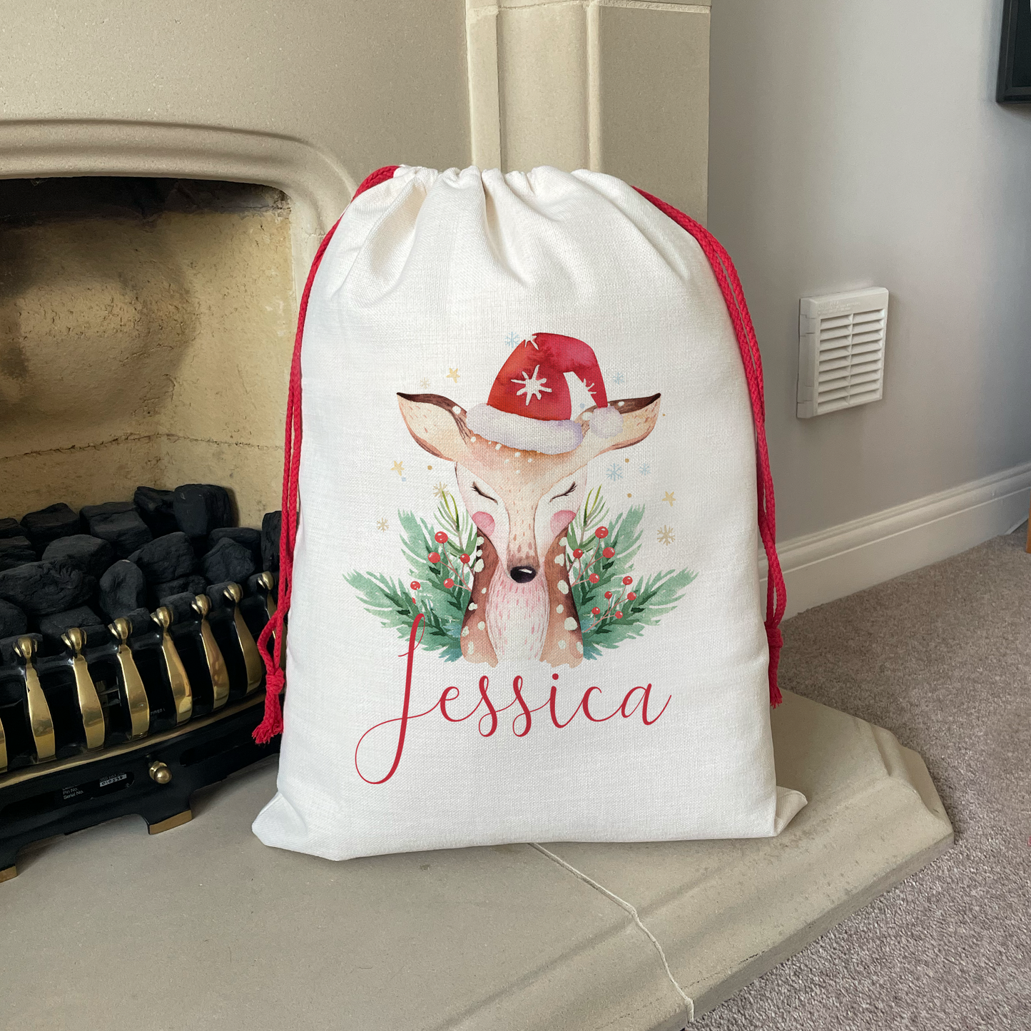 
                  
                    Personalised Reindeer Christmas Sack
                  
                