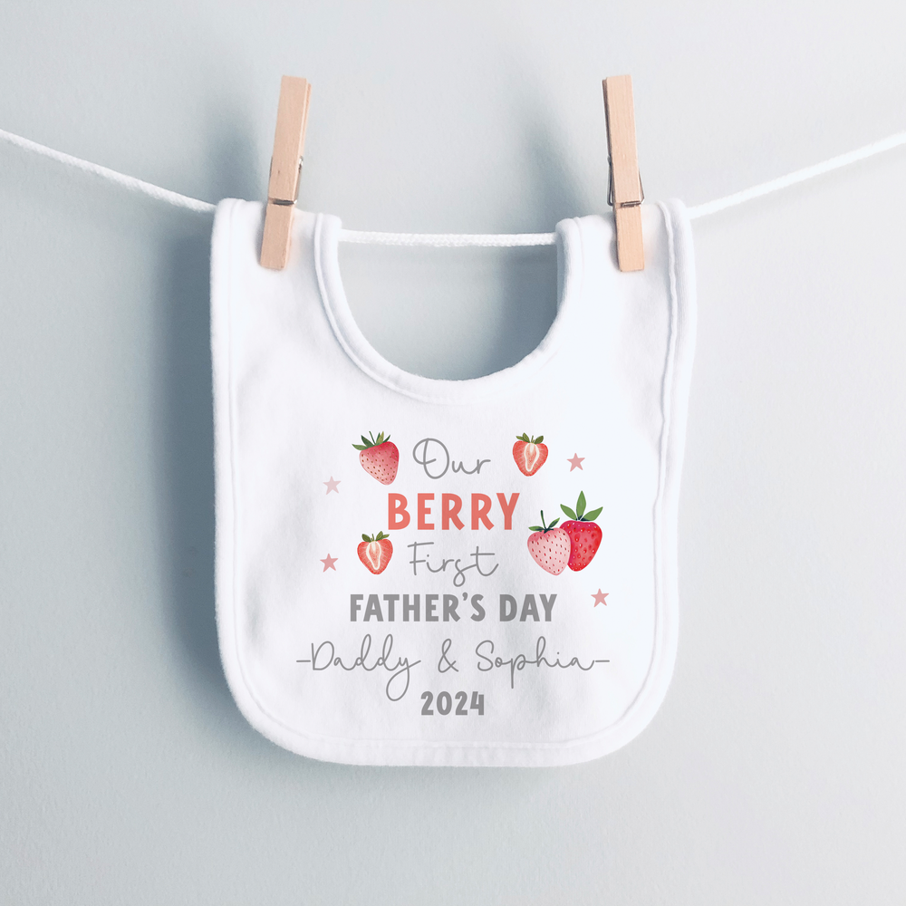 
                      
                        Personalised Berry Father's Day T-Shirt & Baby Vest
                      
                    