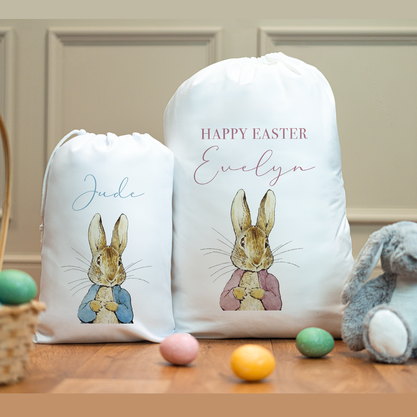 
                  
                    Personalised Easter Rabbit Easter Sacks
                  
                