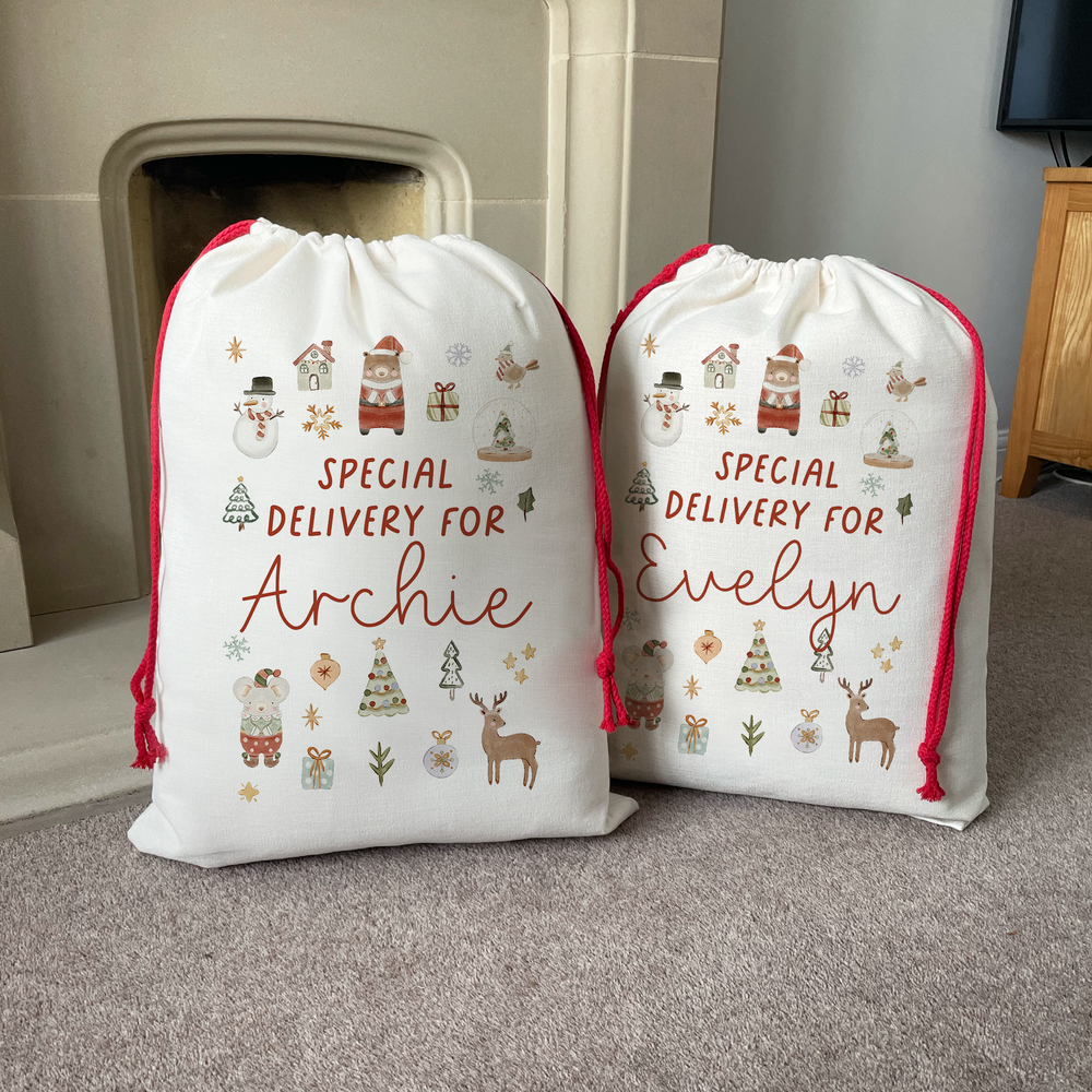 
                      
                        Personalised Boho Christmas Sack
                      
                    