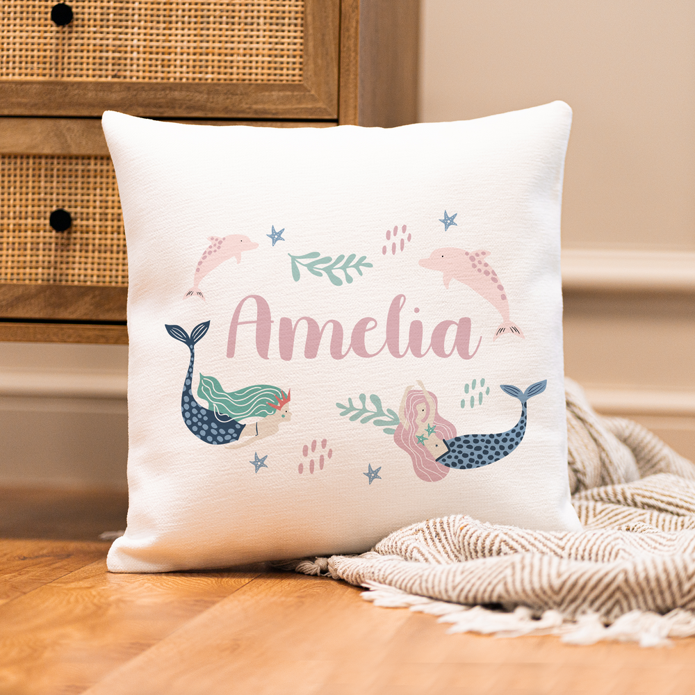 Personalised Mermaid Cushion