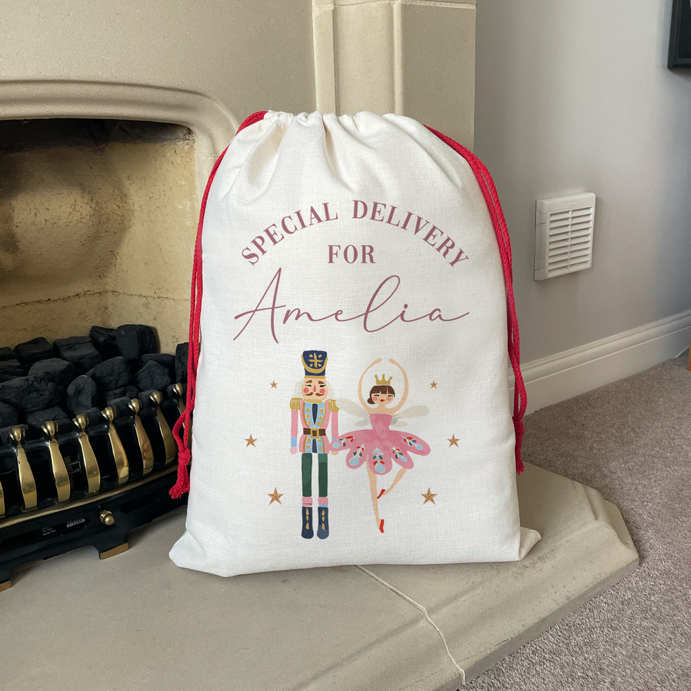 
                      
                        Personalised Nutcracker & Ballerina Christmas Sacks
                      
                    