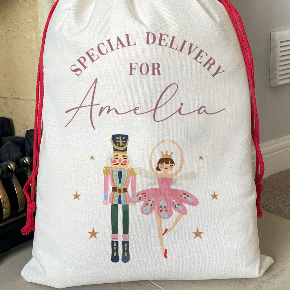 
                      
                        Personalised Nutcracker & Ballerina Christmas Sacks
                      
                    