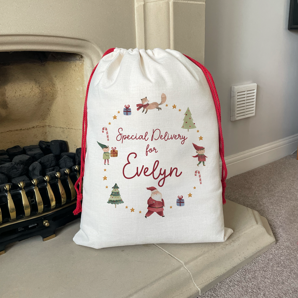 Personalised Christmas Sack