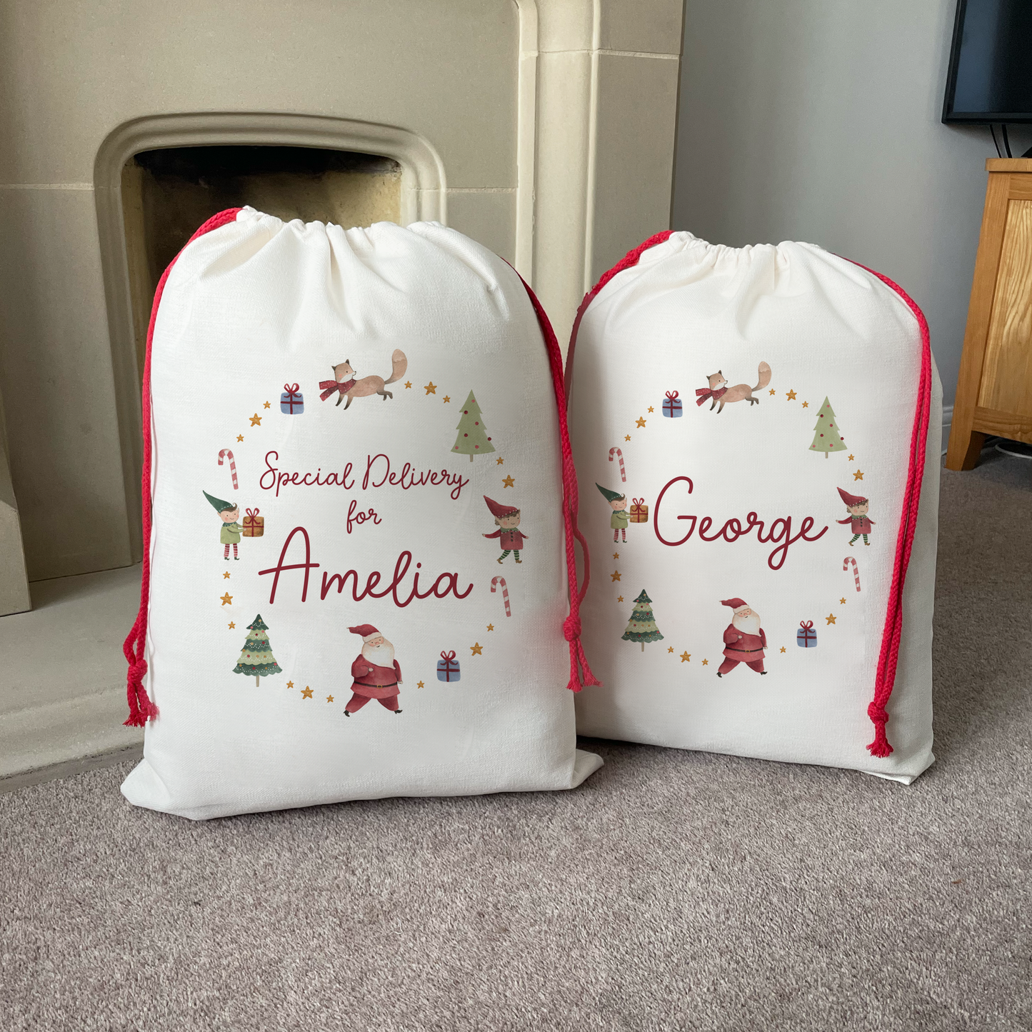 Personalised Christmas Sack