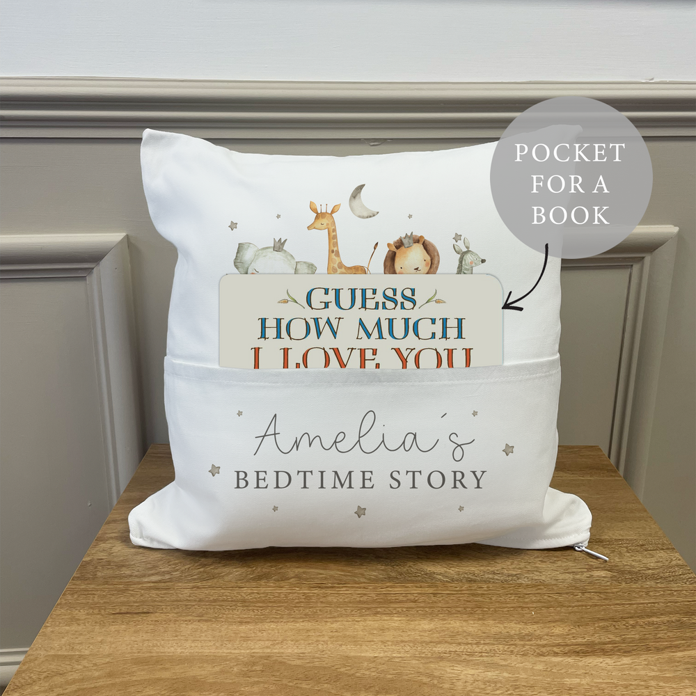 
                      
                        Personalised Bedtime Story Jungle Cushion
                      
                    