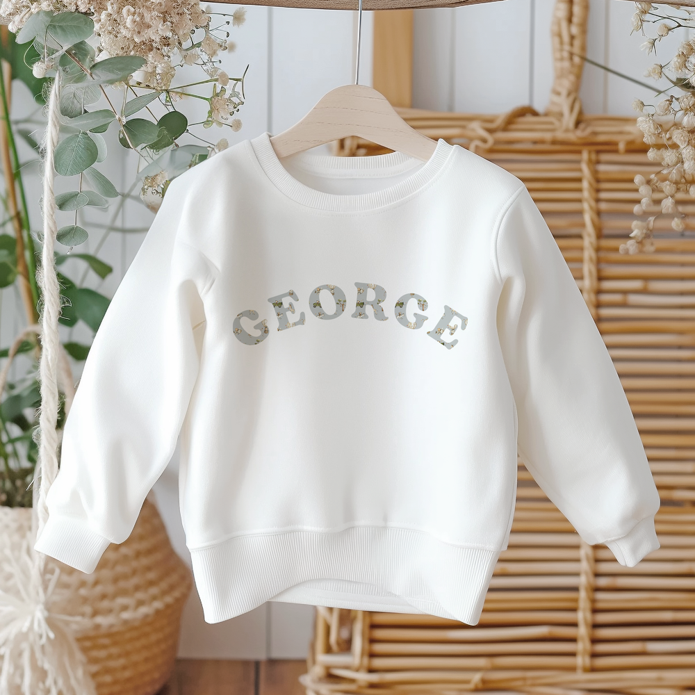 
                      
                        Personalised Jungle Print Name Sweatshirt
                      
                    