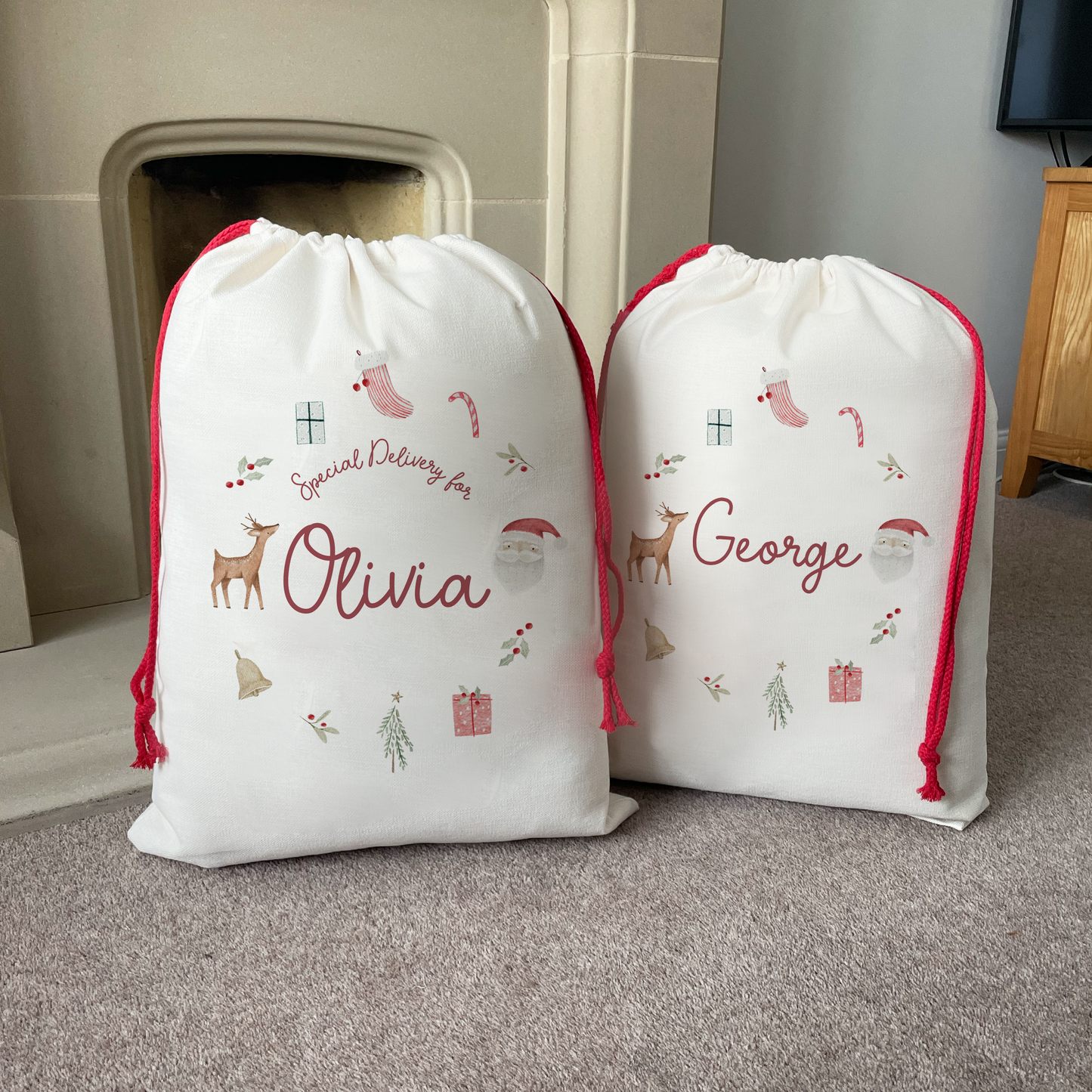 Personalised Christmas Sack