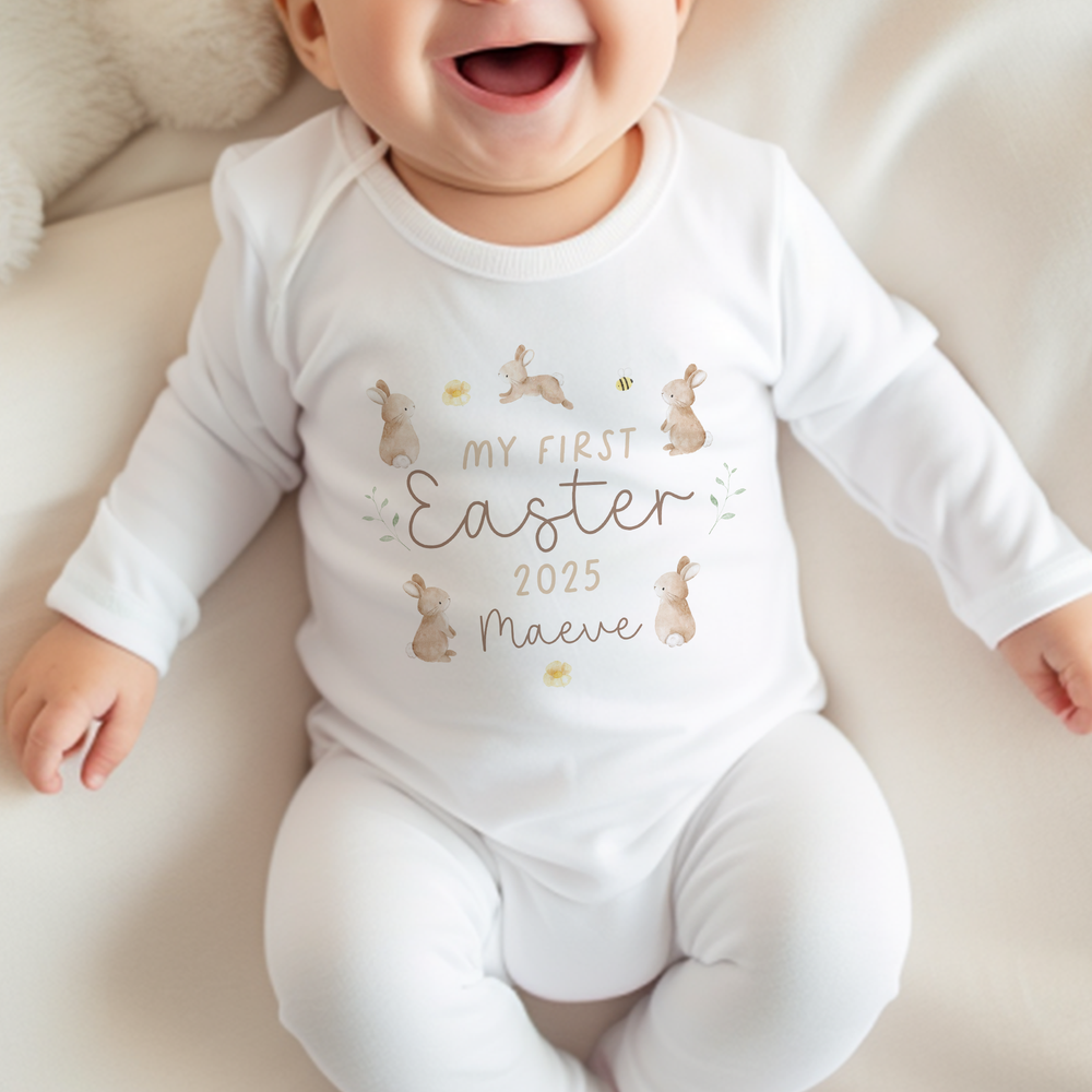 
                      
                        Personalised First Easter Baby Vest & Sleepsuit
                      
                    