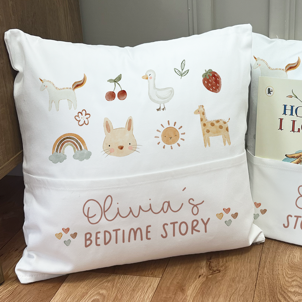 
                      
                        Personalised Bedtime Story Cushion
                      
                    