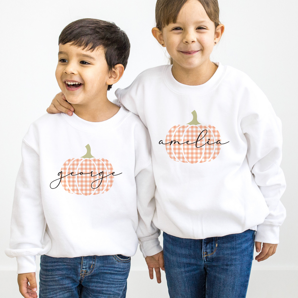 Personalised Pumpkin Patch Club Sweatshirt