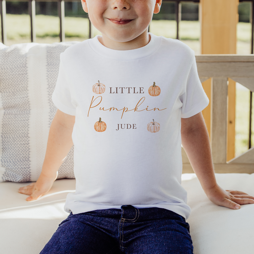 Personalised Little Pumpkin Sweatshirt / T-Shirt