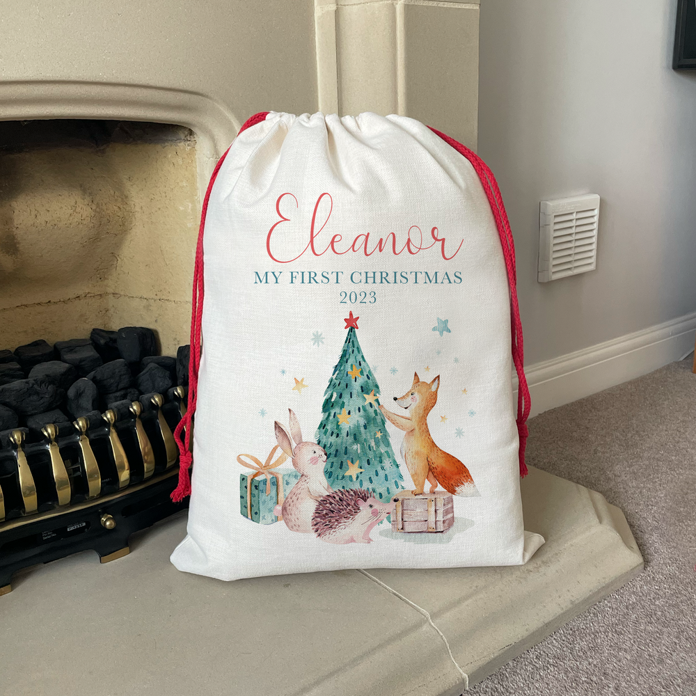 
                      
                        Personalised First Christmas Sack
                      
                    