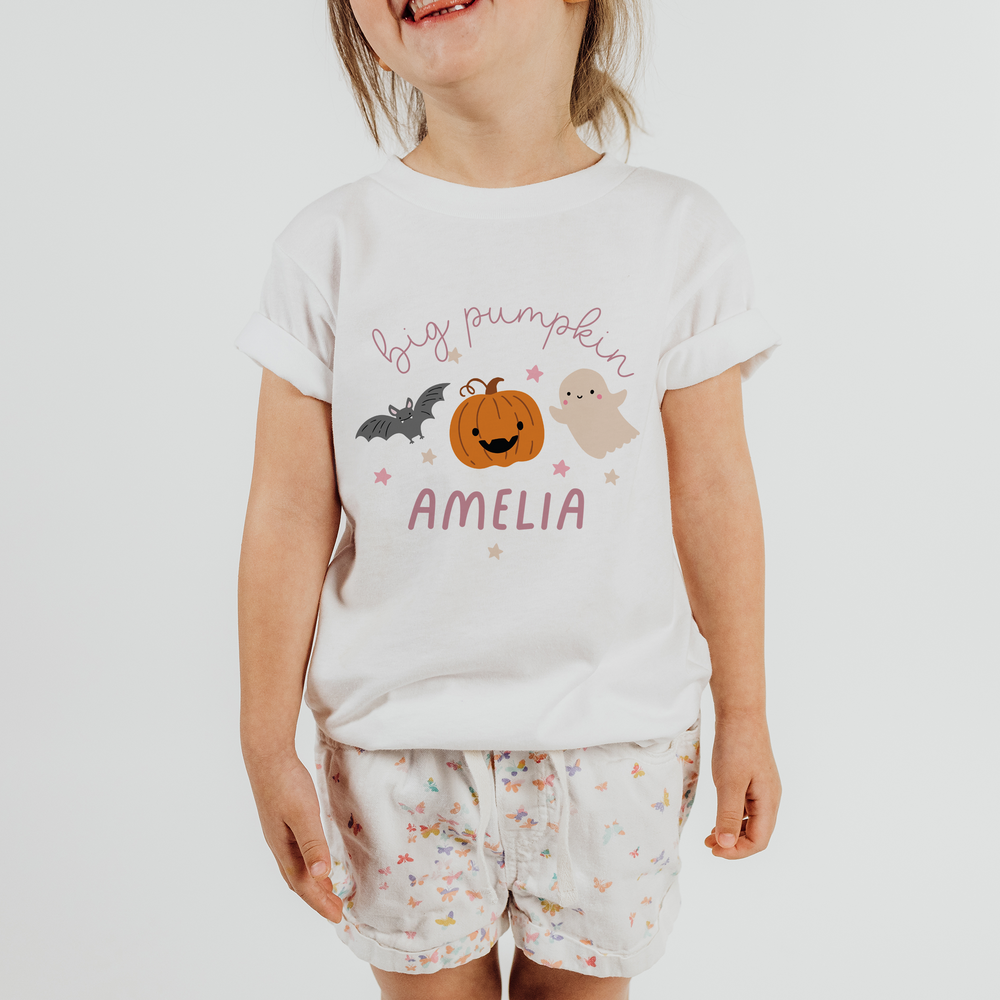 
                      
                        Personalised Little Pumpkin Halloween T-Shirt
                      
                    