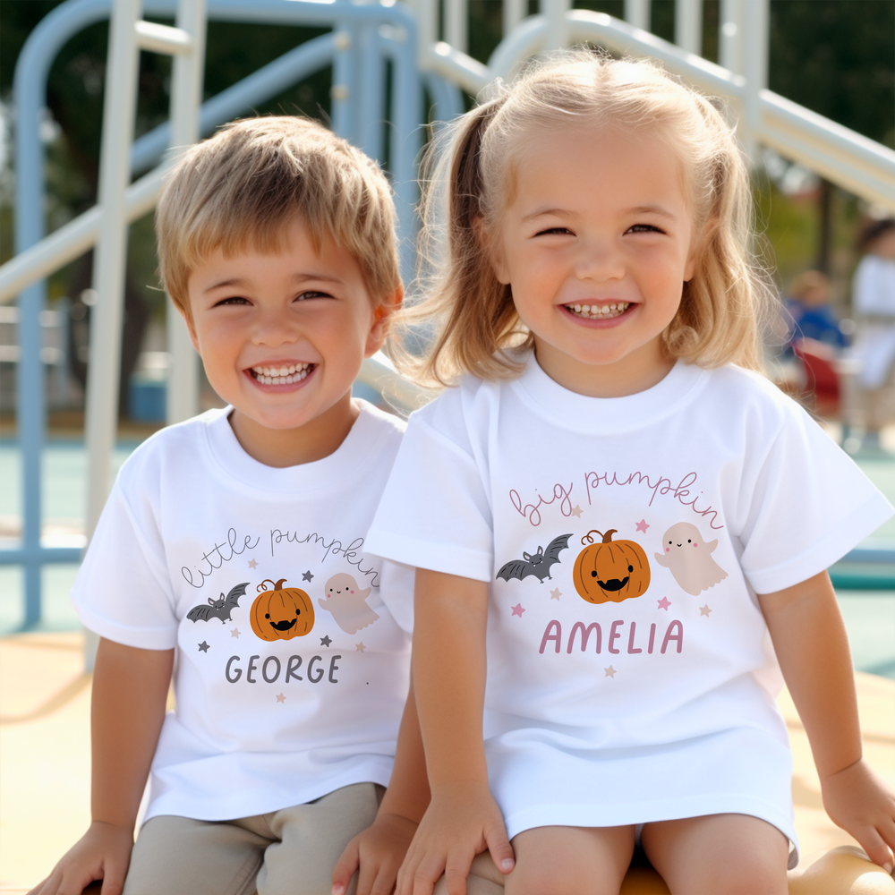 
                      
                        Personalised Little Pumpkin Halloween T-Shirt
                      
                    