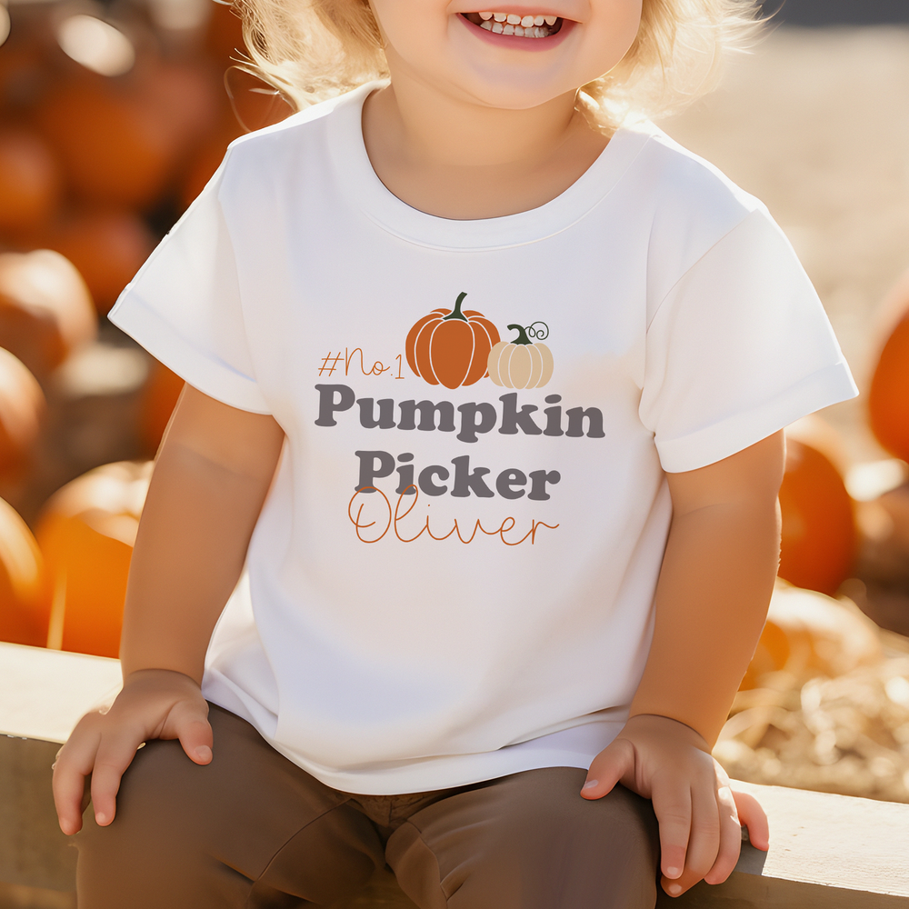 
                      
                        Personalised Pumpkin Picker Halloween T-Shirt
                      
                    